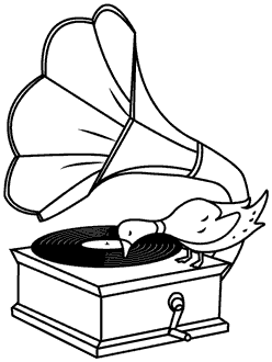 Phonograph Duck Animation