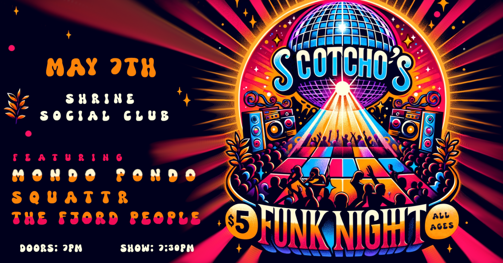 Scotchos Funk Night Banner V2