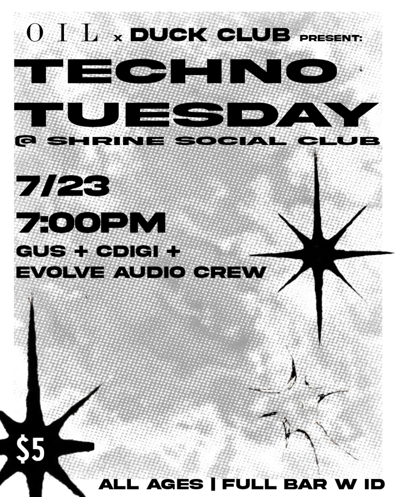 7 23 24 Techno Tuesday