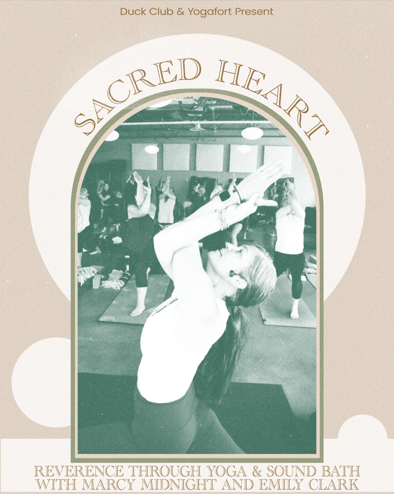 Sacred Heart: Reverence through Yoga & Sound Bath Photo