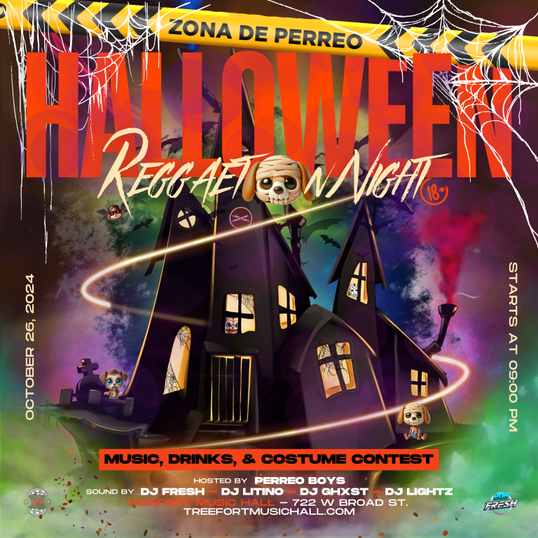 Zona De Perreo Reggaeton Halloween Party Photo