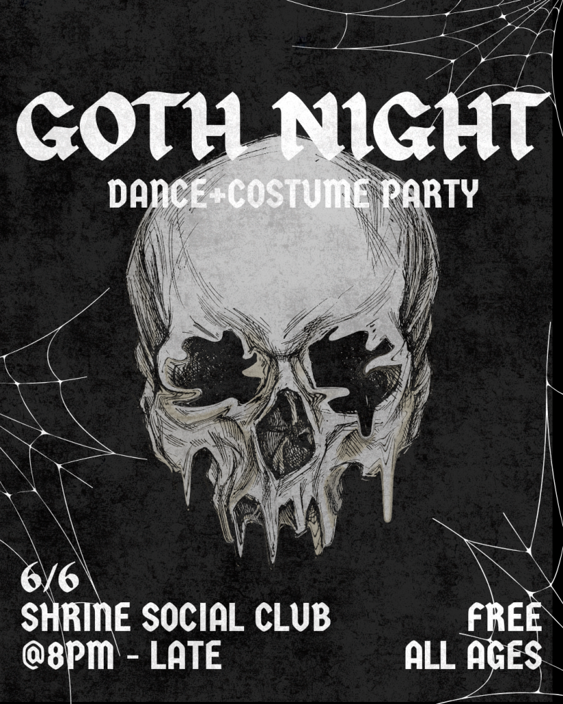 Goth Night Feed Post