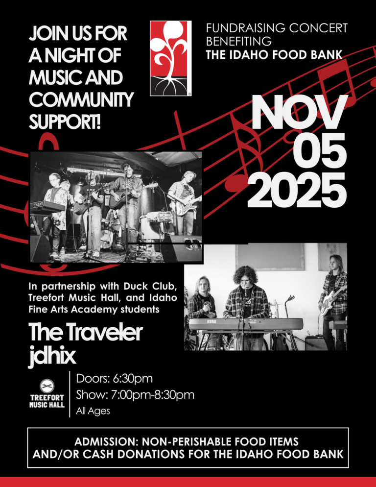 Idaho Food Bank Fundraising Concert Photo