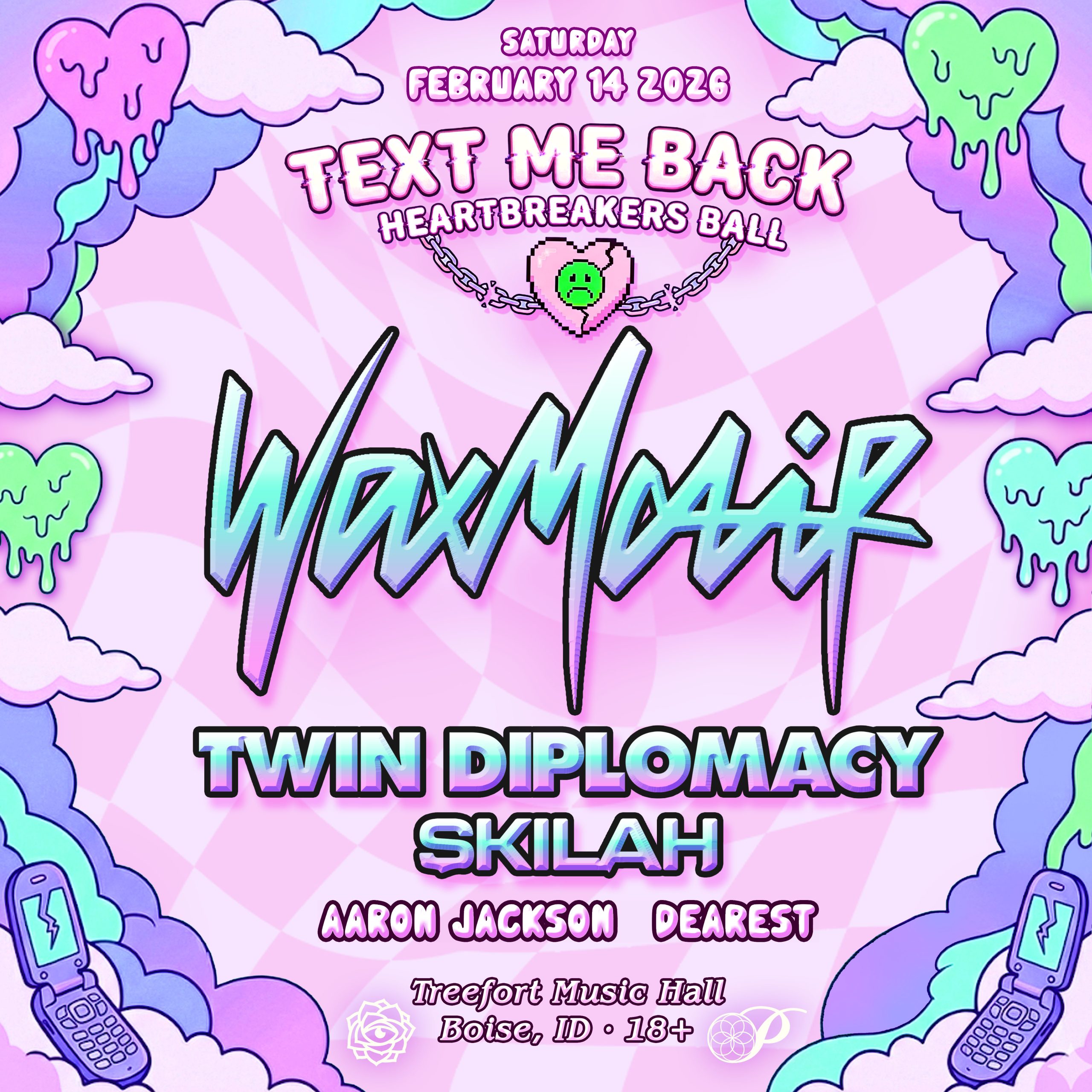 Heartbreakers Ball February 14, 2026 in Boise at Treefort Music Hall