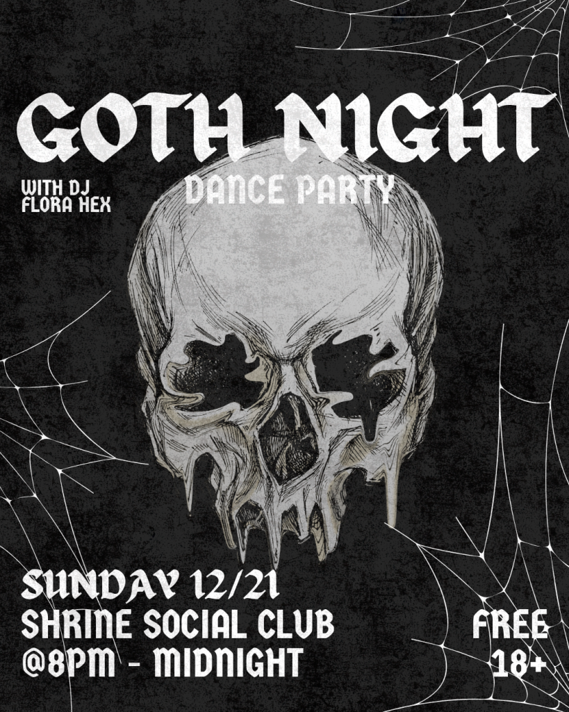 Goth Night Feed Post