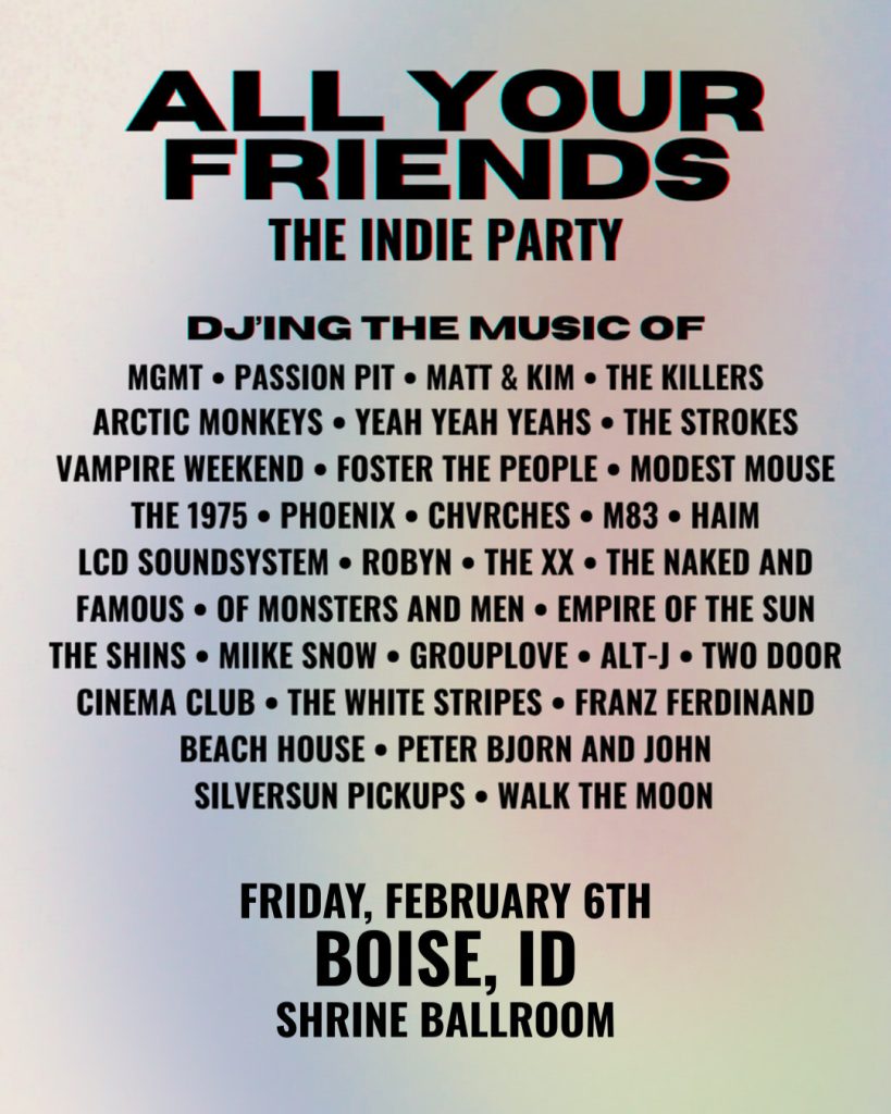 Static Variation Square AYF10109 Fri6Feb26 Boise Shrine Ballroom